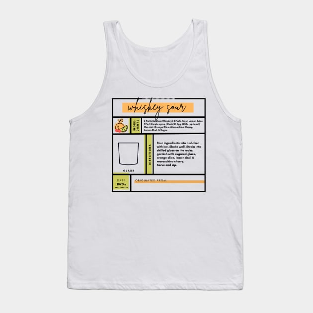 Whiskey Sour Tank Top by Jande Summer